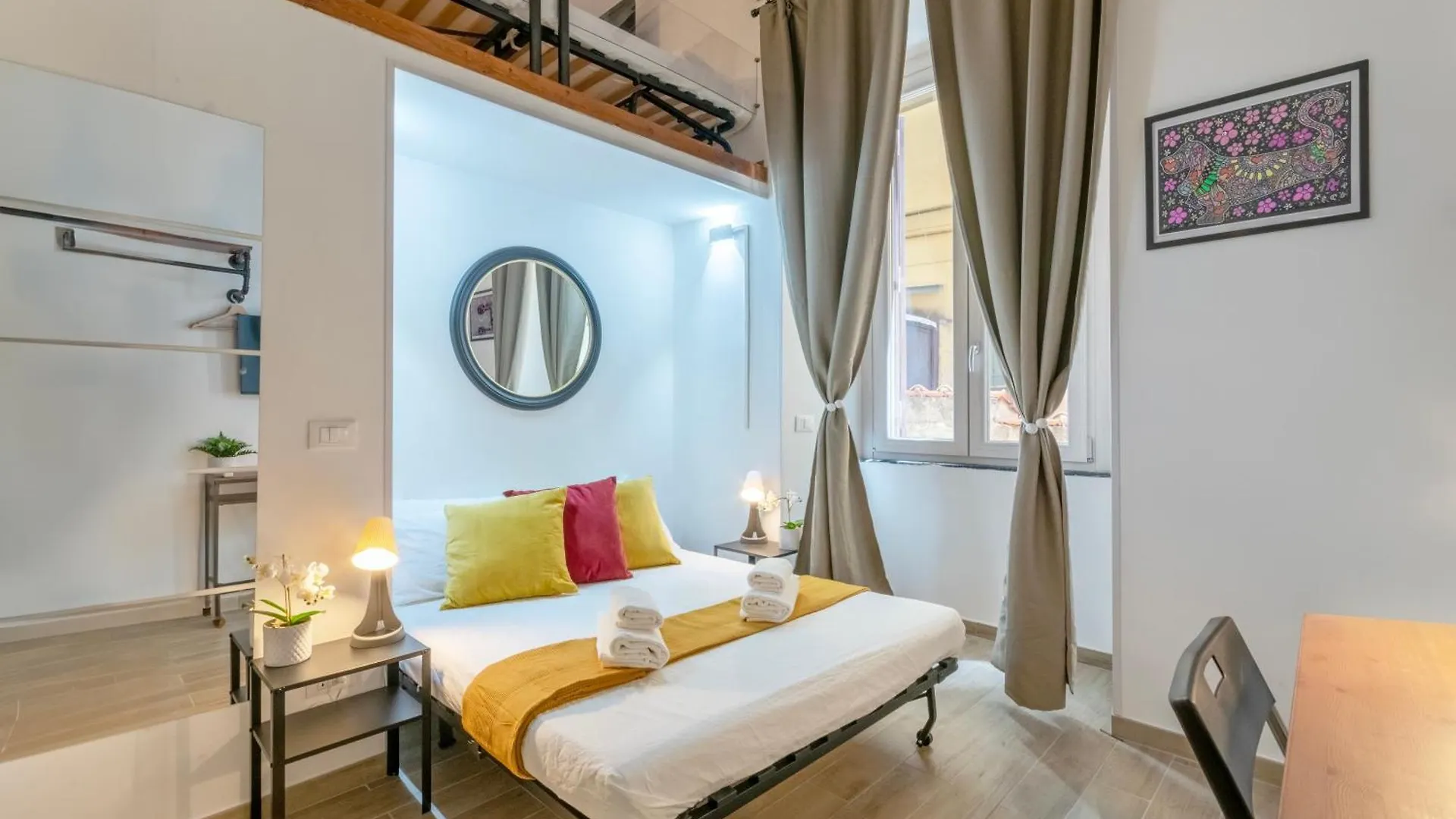 Marcantonio Colonna - Loft X5 Persone, Wi-Fi, Aria Condizionata Nelle Camere, Parcheggio Privato, Metro A Lepanto 800Mt Da Vaticano Rome 0*,